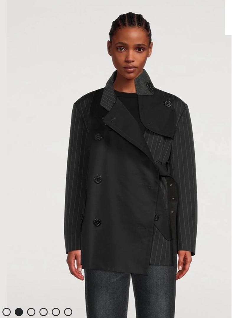 Sacai トレンチコートドッキングコート2023年製