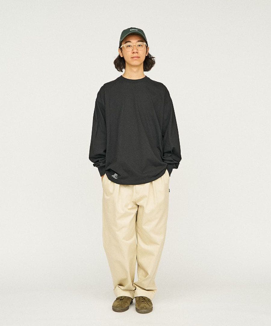 【新品】フレッシュサービス 2-PACK TEE ロンT ネイビー　サイズL