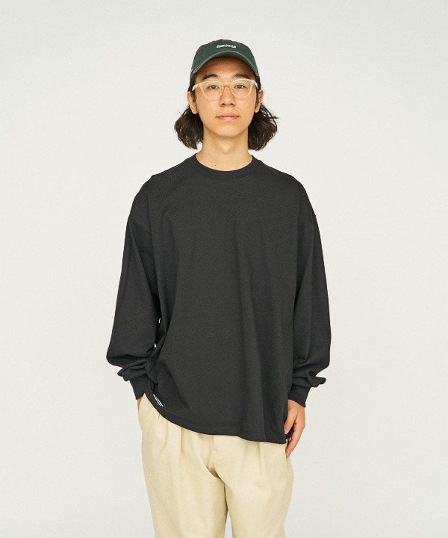 【新品】フレッシュサービス 2-PACK TEE ロンT ネイビー　サイズL