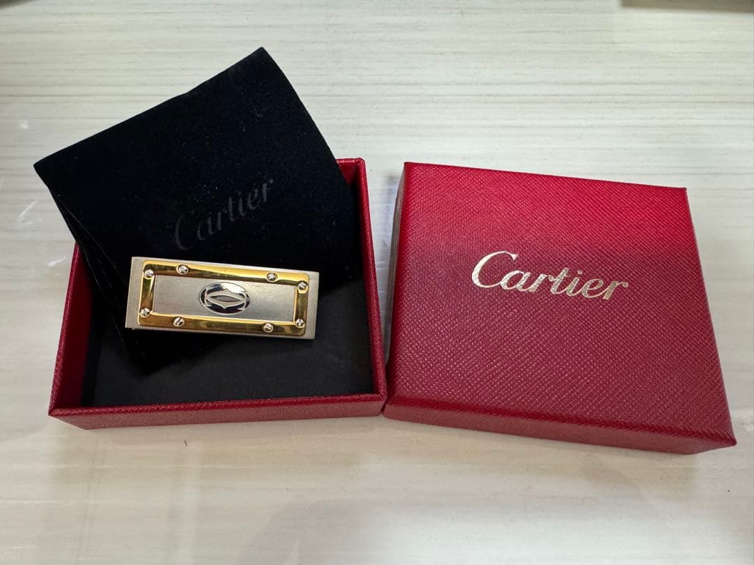 Cartier マネークリップ ゴールド/シルバー
