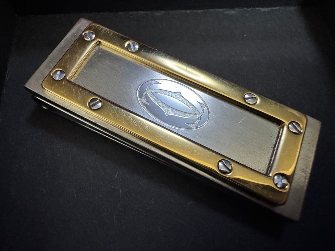 Cartier マネークリップ ゴールド/シルバー