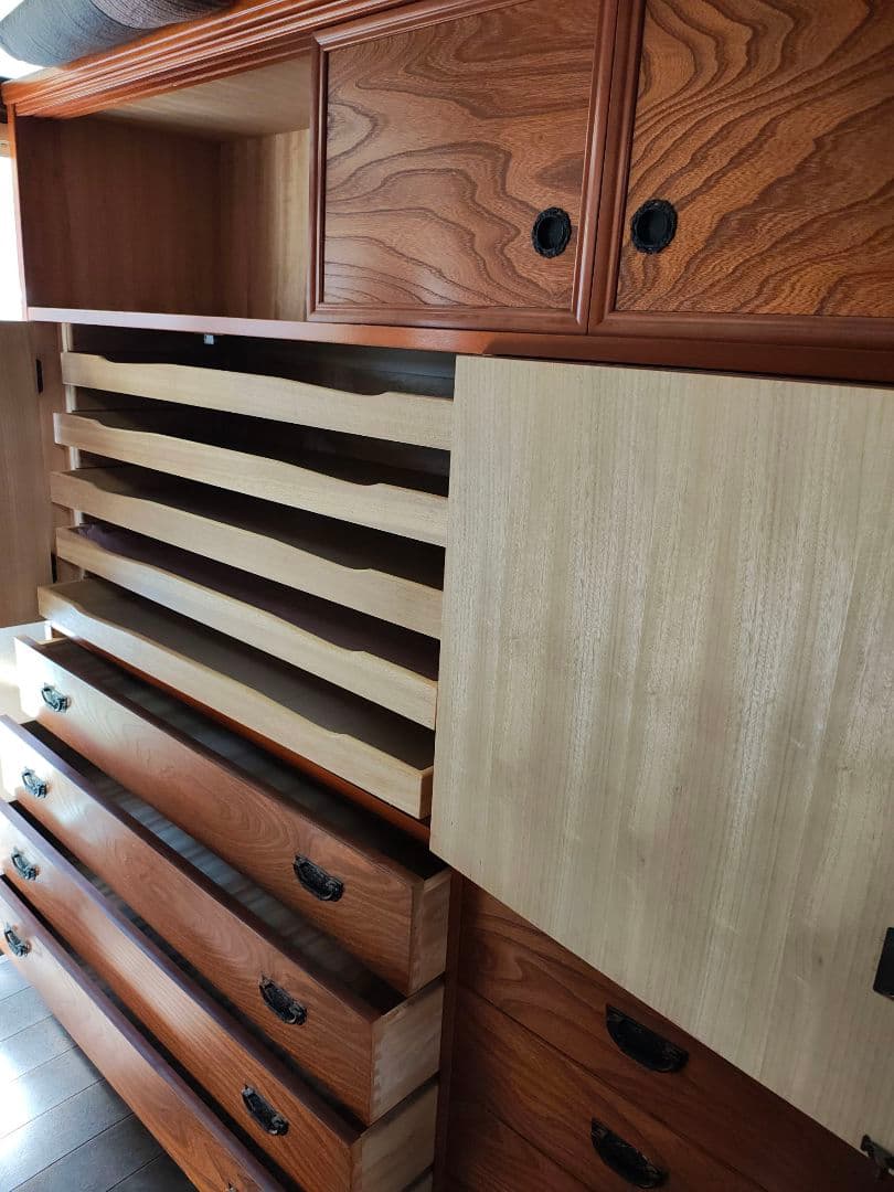 専用★家具屋15万〜和箪笥レトロ希少 (直受取り:佐賀)(or配送) 着物/鍵