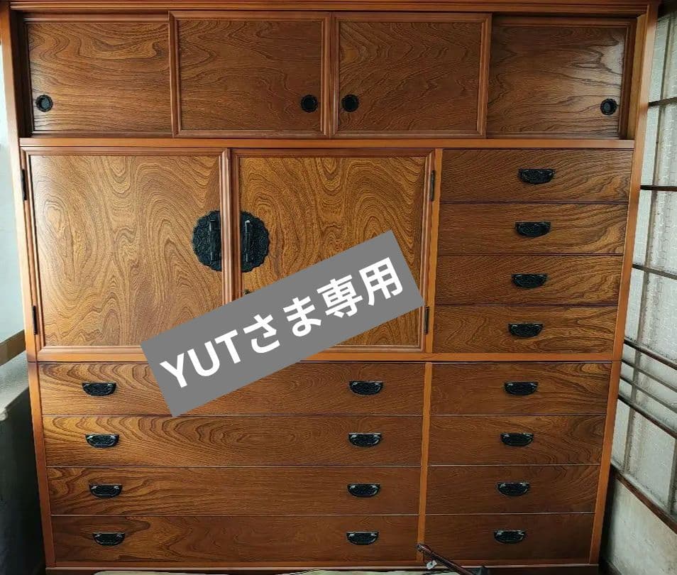 専用★家具屋15万〜和箪笥レトロ希少 (直受取り:佐賀)(or配送) 着物/鍵