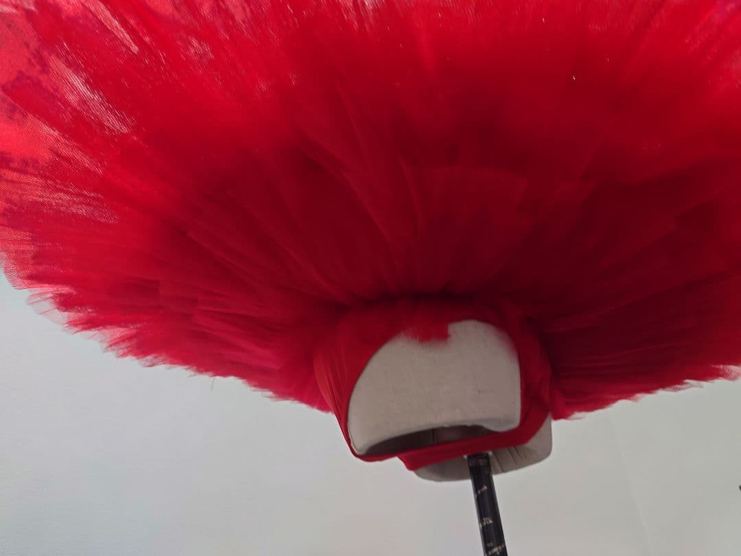 バレエ衣裳　コスチューム　赤×黒:パキータ/キトリ/エスメラルダ美品