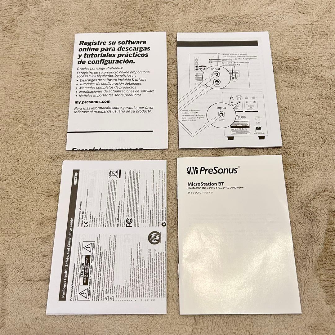 PreSonus MicroStation BTコンパクトモニターコントローラー