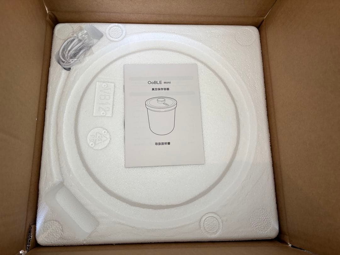 OoBLE mini 真空保存容器オーブル新品未使用