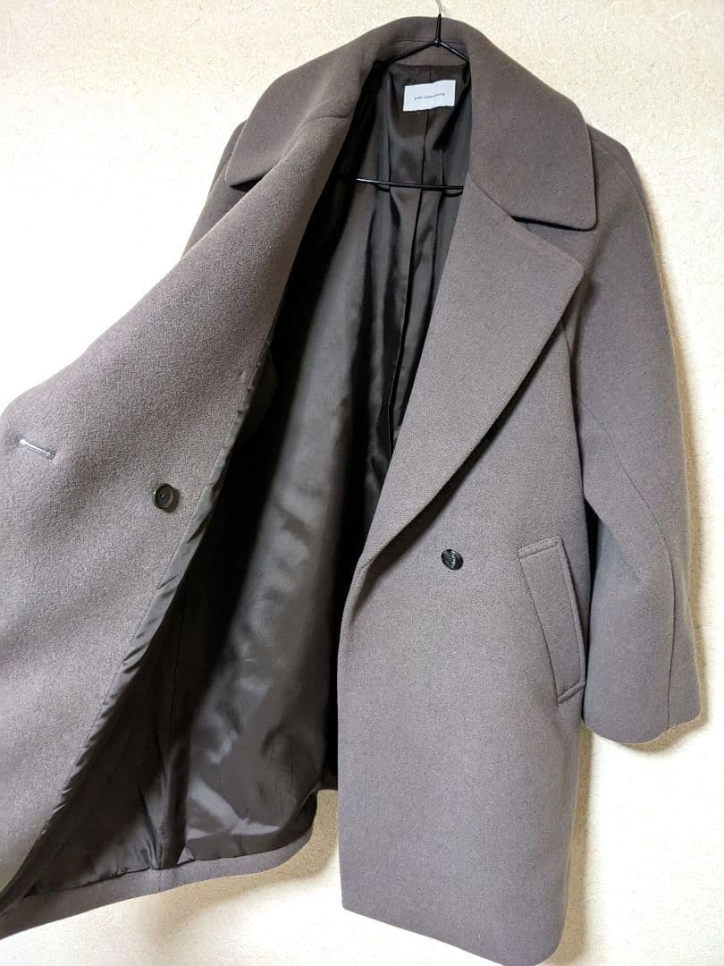 グリーンレーベルリラクシング　SPINTO　ダブルテーラードコート　美品　現行