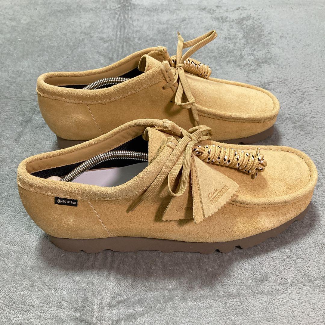 【新品】Clarks クラークス ワラビー ゴアテックス イエロー 27cm