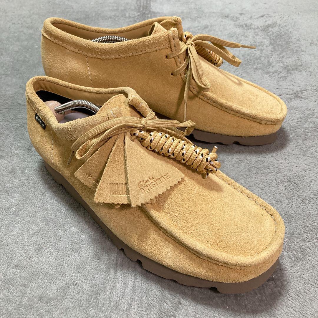 【新品】Clarks クラークス ワラビー ゴアテックス イエロー 27cm