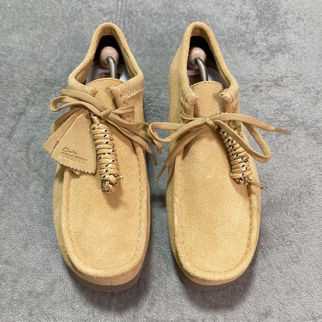 【新品】Clarks クラークス ワラビー ゴアテックス イエロー 27cm
