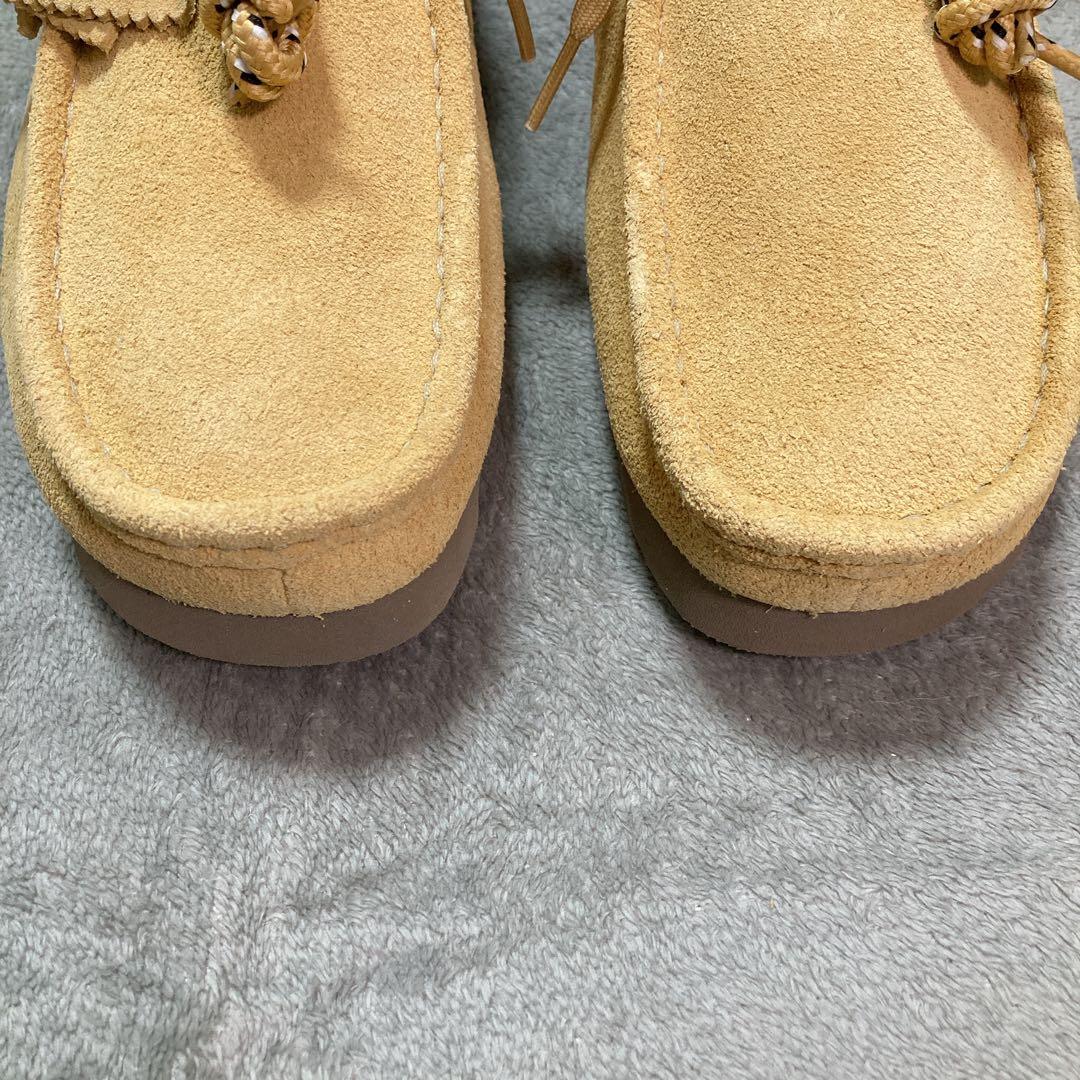 【新品】Clarks クラークス ワラビー ゴアテックス イエロー 27cm