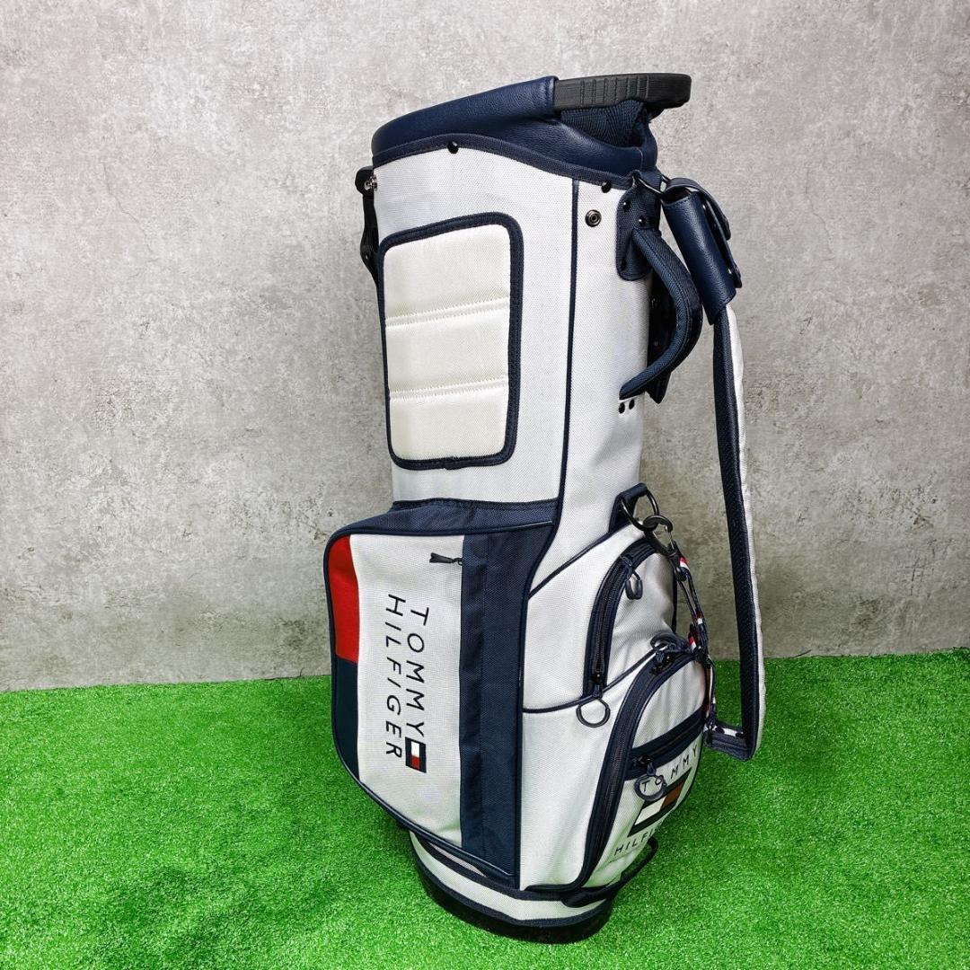 【極美品】トミーヒルフィガートリコロール スタンド キャディバッグ ゴルフ