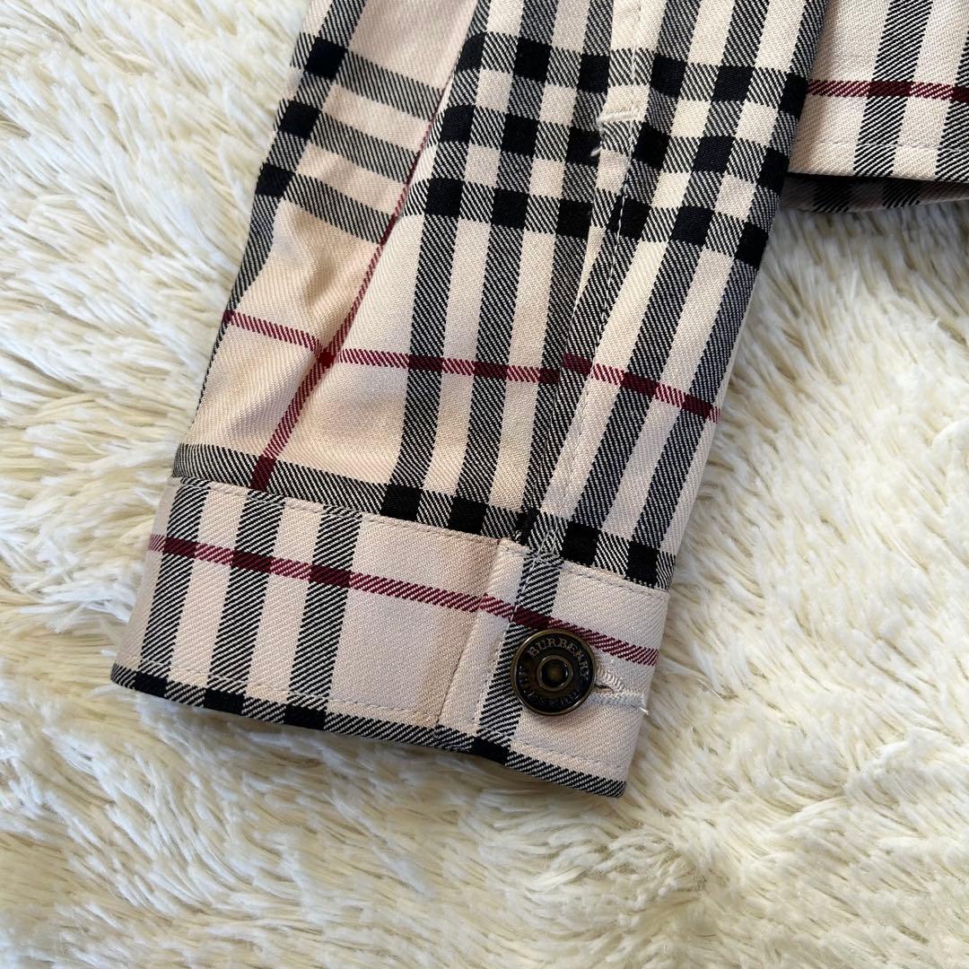 バーバリーロンドン ノバチェック ジャケット カバーオール ベージュ L