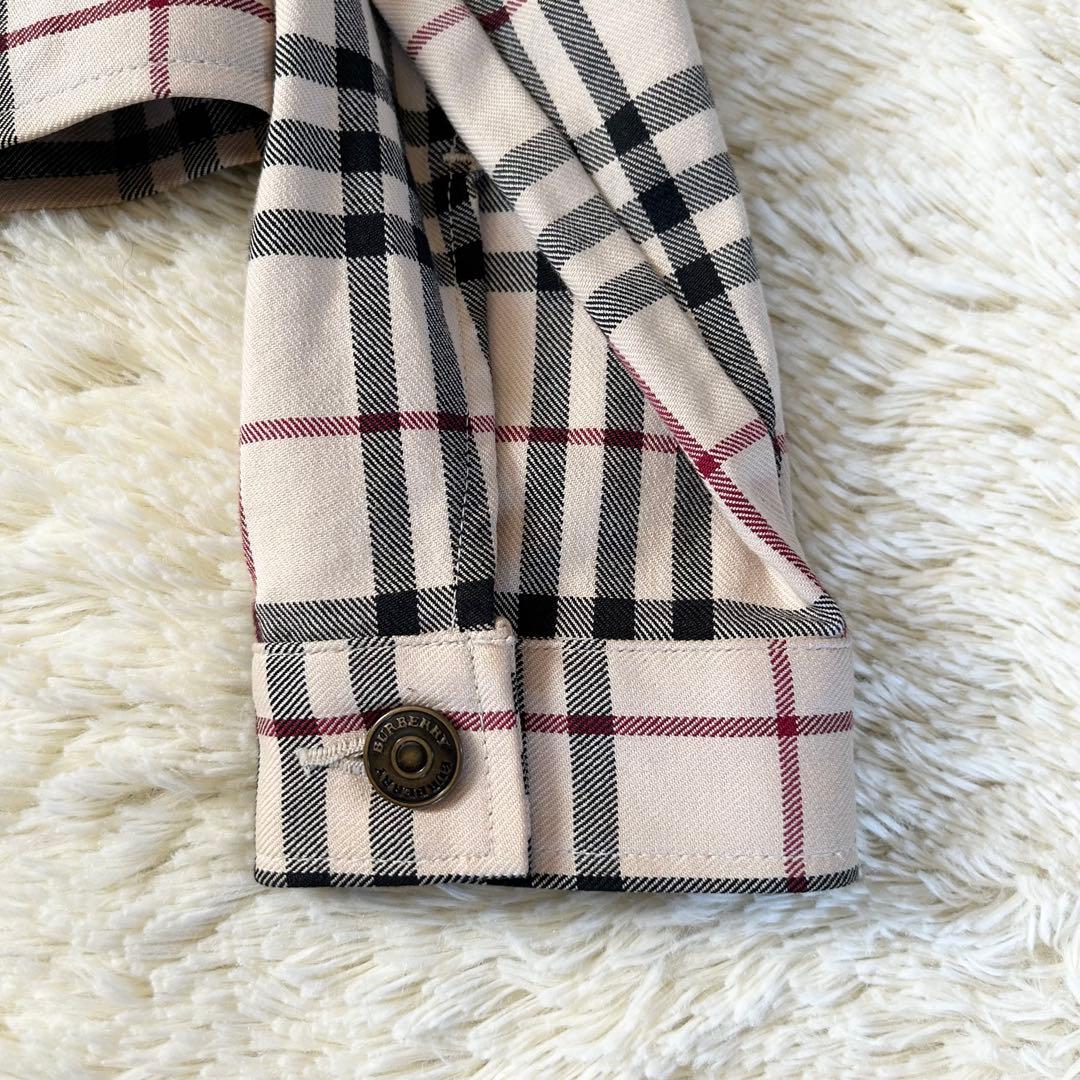 バーバリーロンドン ノバチェック ジャケット カバーオール ベージュ L