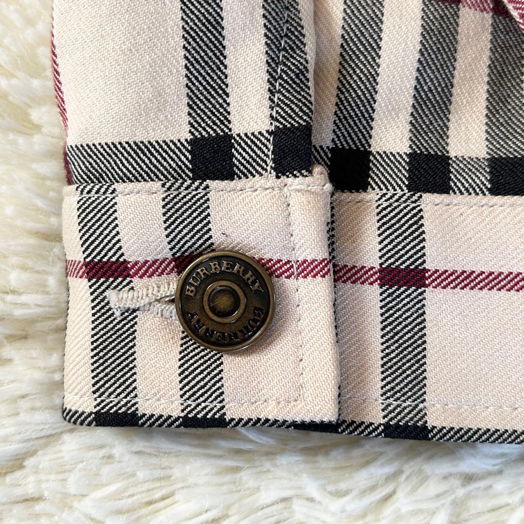 バーバリーロンドン ノバチェック ジャケット カバーオール ベージュ L