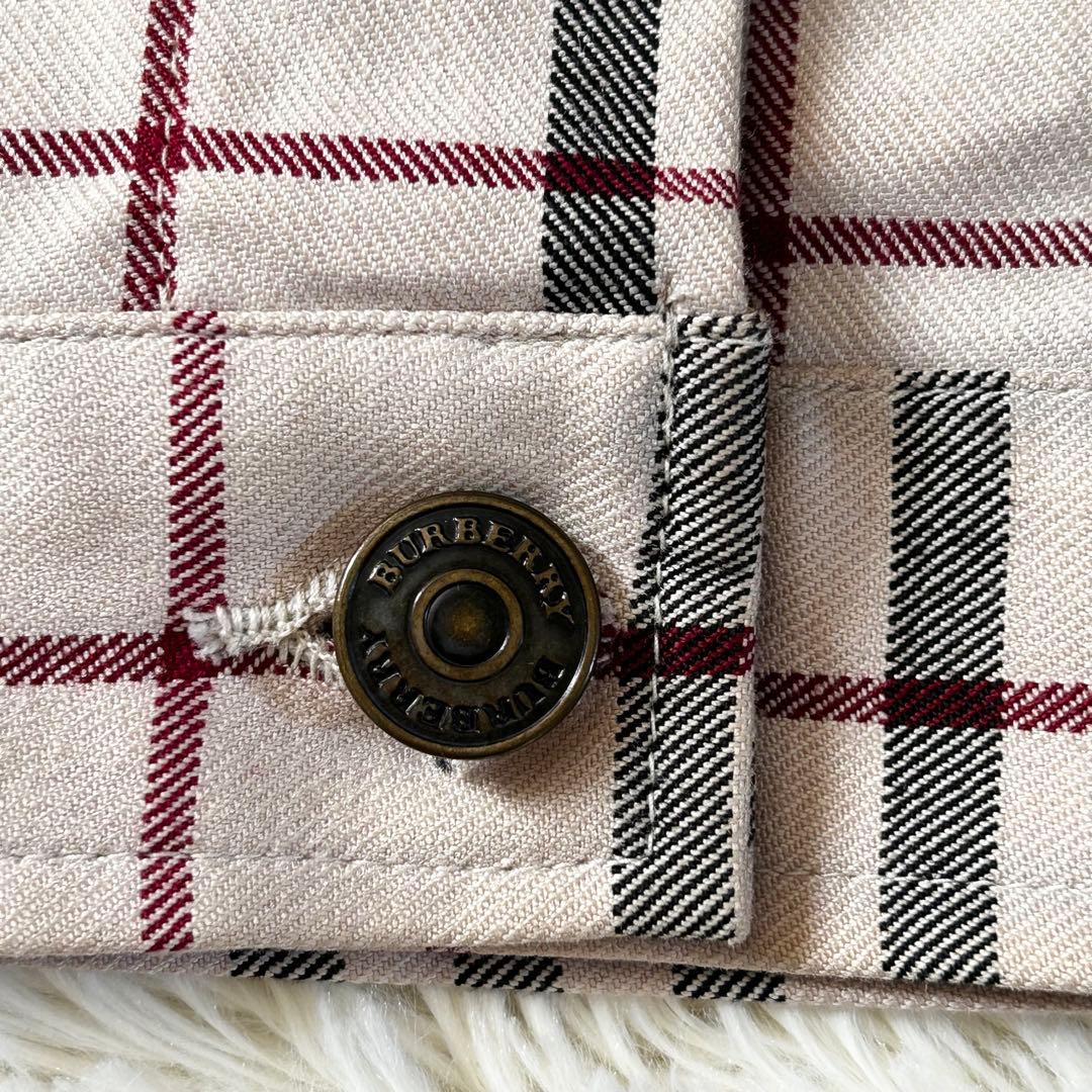 バーバリーロンドン ノバチェック ジャケット カバーオール ベージュ L