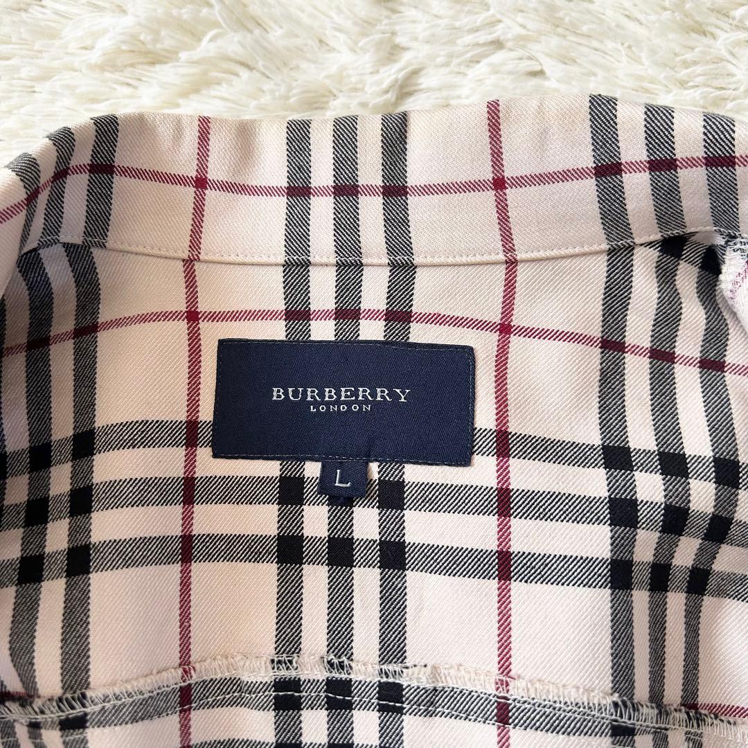 バーバリーロンドン ノバチェック ジャケット カバーオール ベージュ L