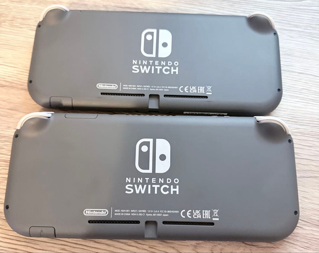 Nintendo Switch Lite グレー　2個セット