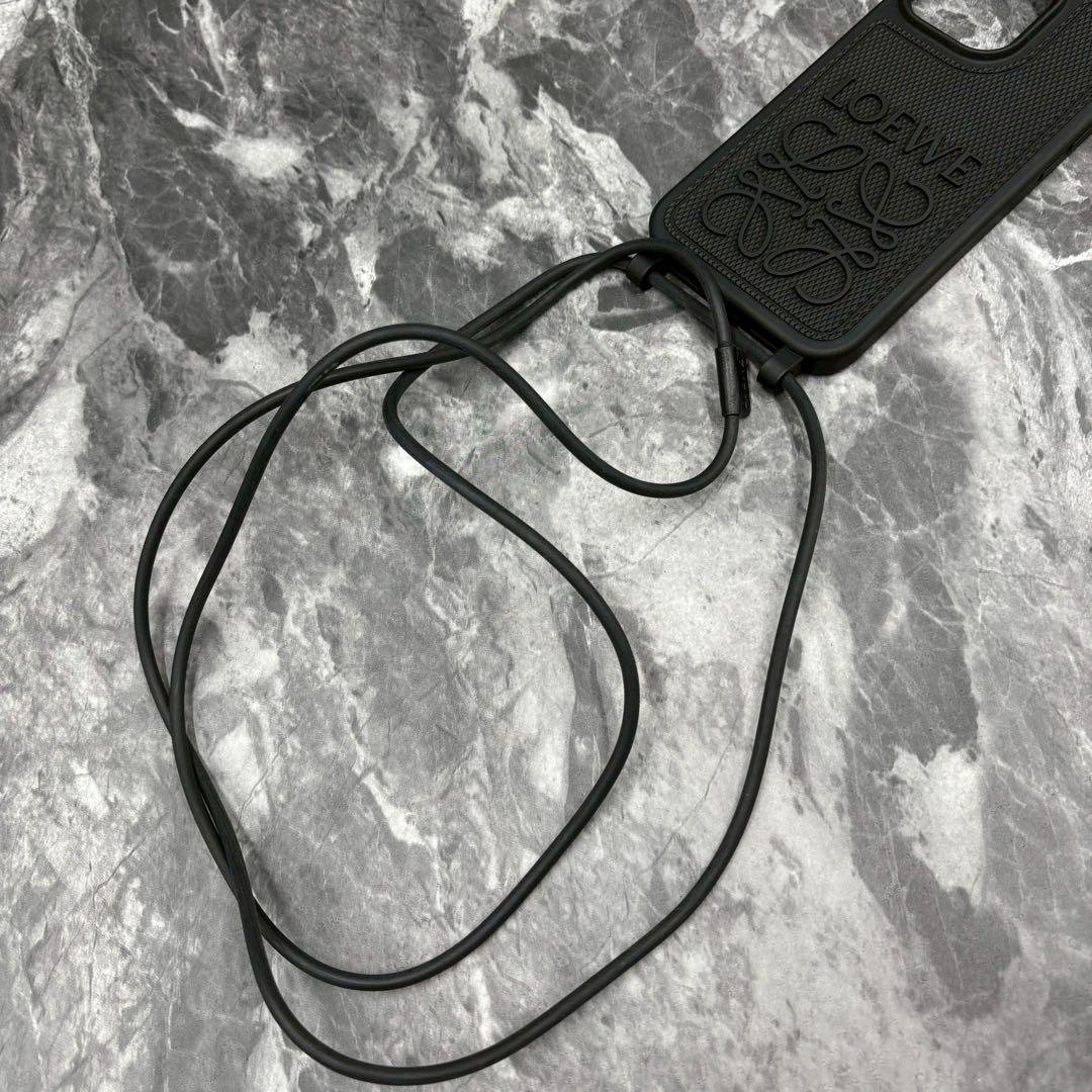 ✨️極美品✨️ ロエベ LOEWE iphoneケース 14 pro max 黒