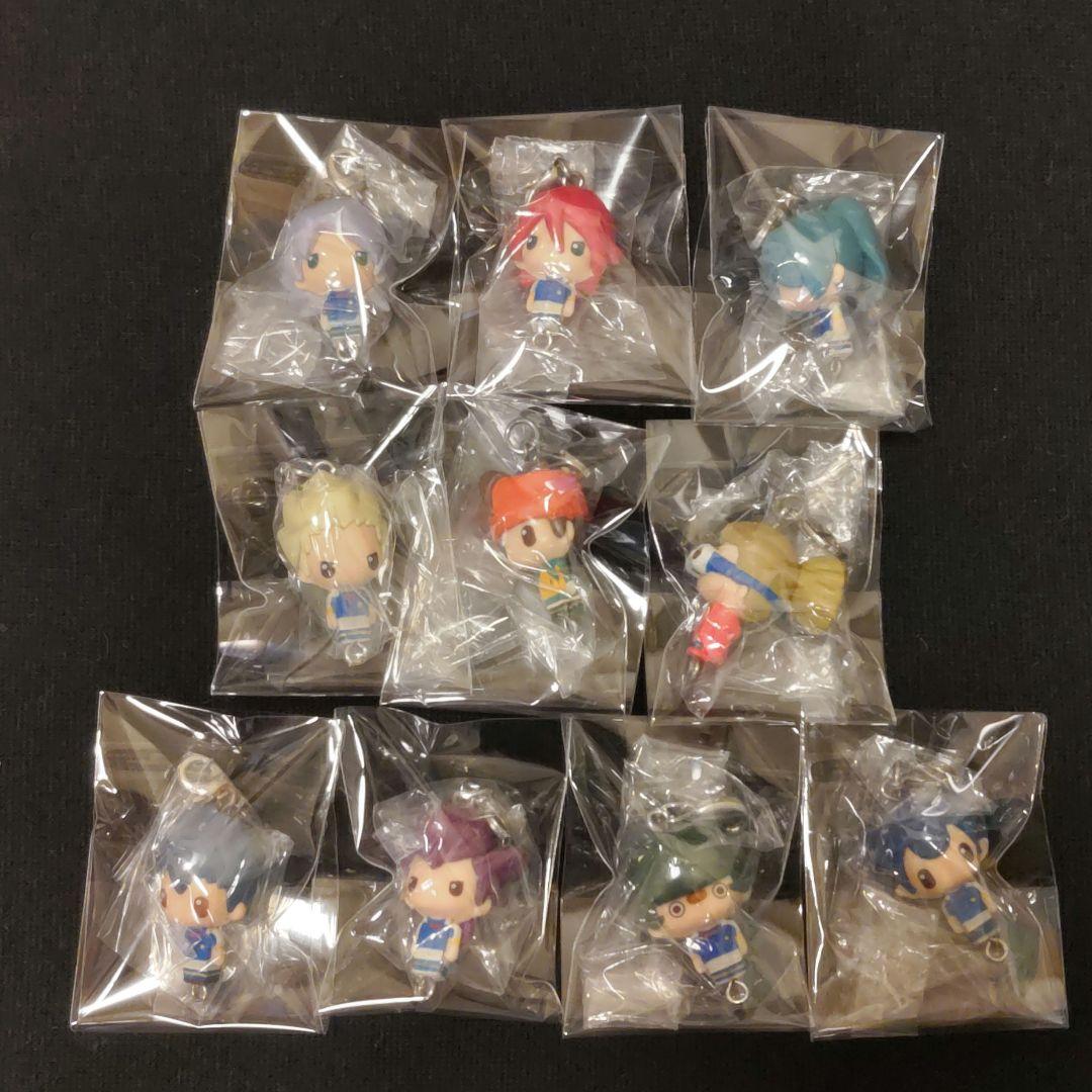 イナズマイレブン フィギュア グッズ キャラクターキーホルダー ストラップ10種