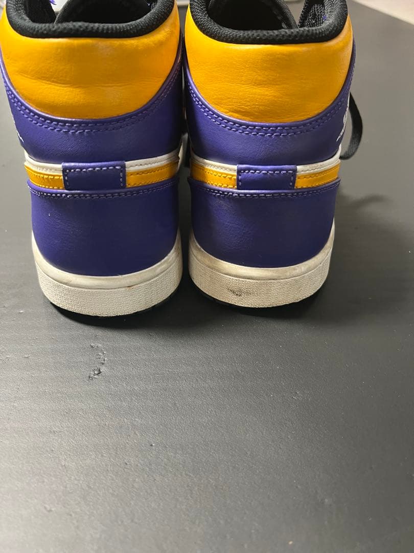 シューズ(男性用) NIKE AIR JORDAN 1 MID LAKERS 26.5cm