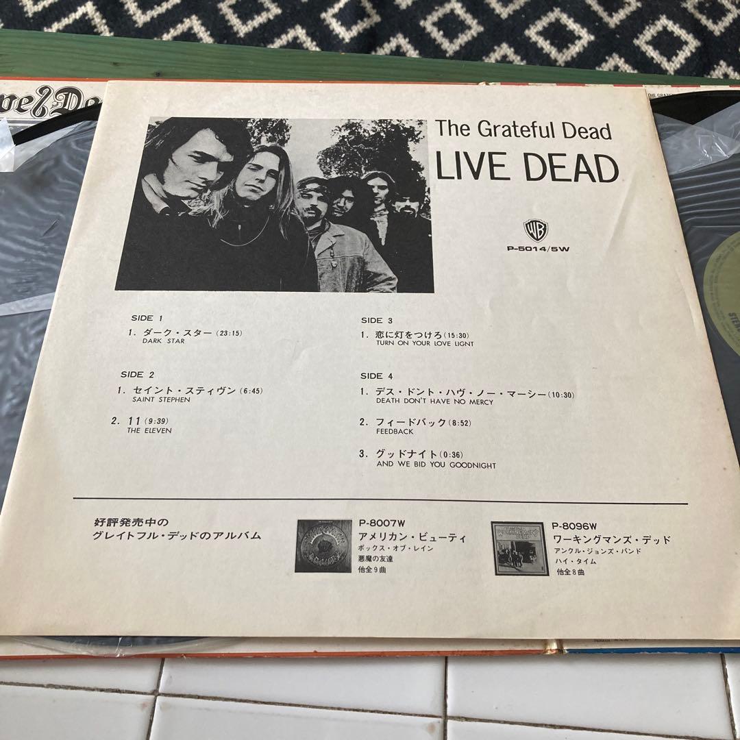 洋楽 greatful dead live dead P-5014/5W