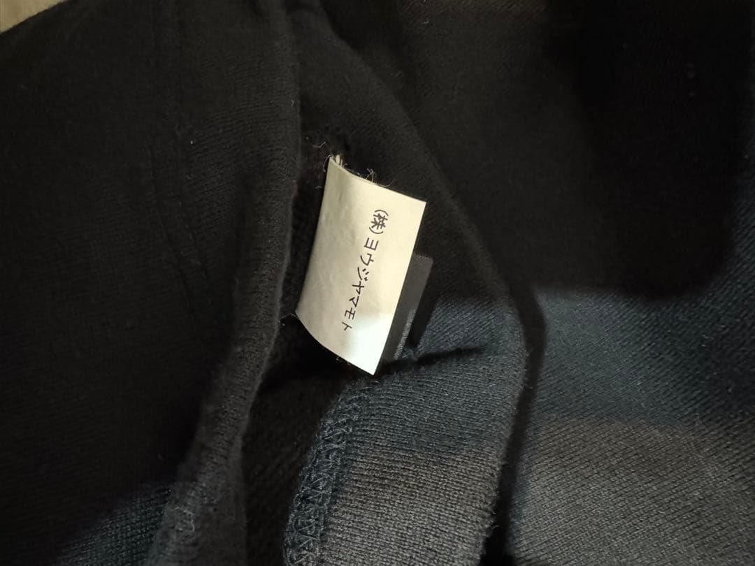 ワイズ　ヨウジヤマモト ブラック　カットソー　美品