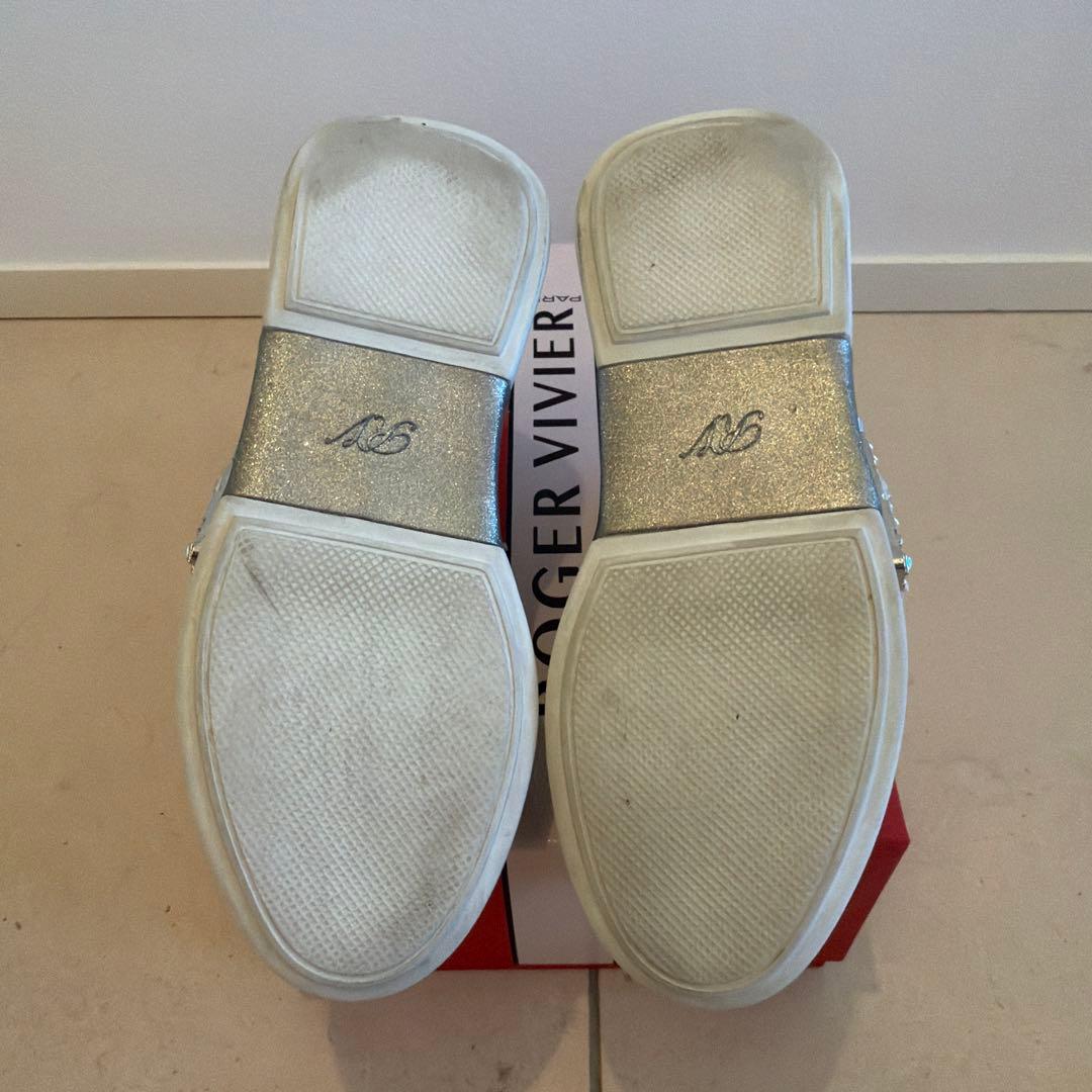 あられさん専用RV ストーン付きホワイトスニーカー