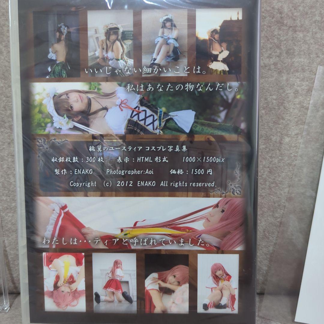 同人写真集　えなこみゅ　虚空のカナリア他2点　レア　新品未開封