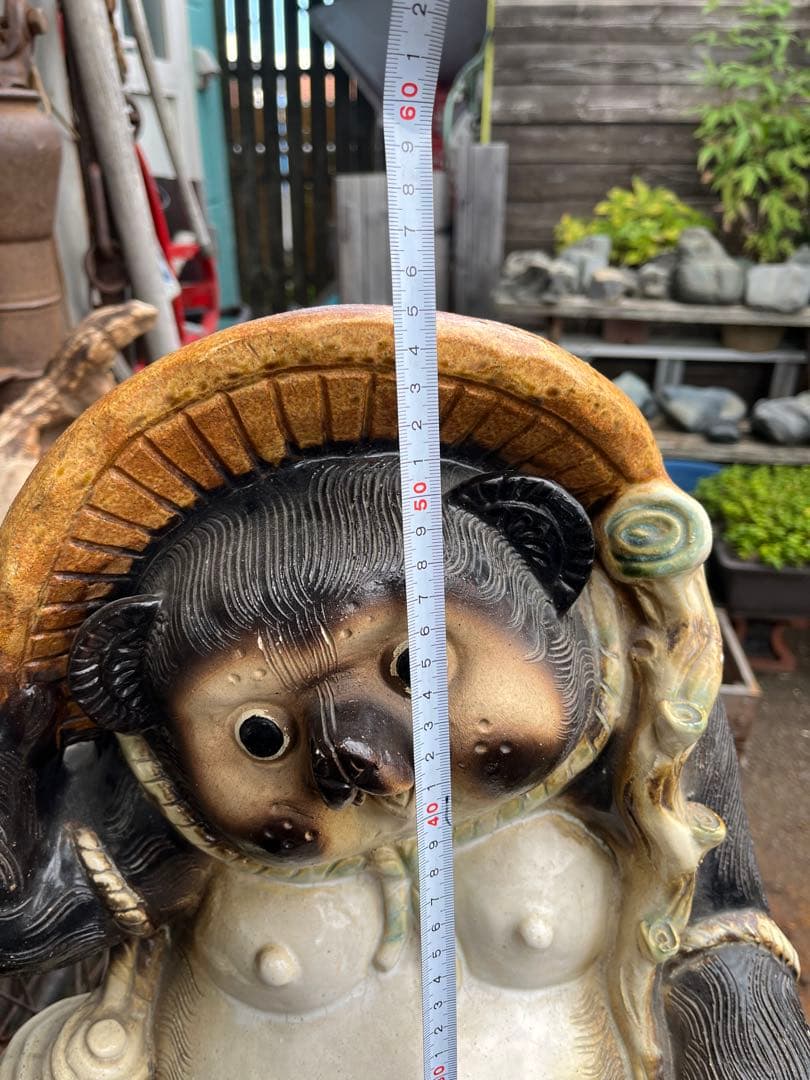 shota たぬきの置物、たぬき55センチ、たぬきの傘立て置物、傘立て、