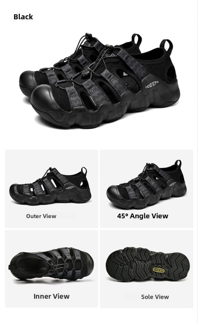 KEEN キーン メンズ サンダル ブラック