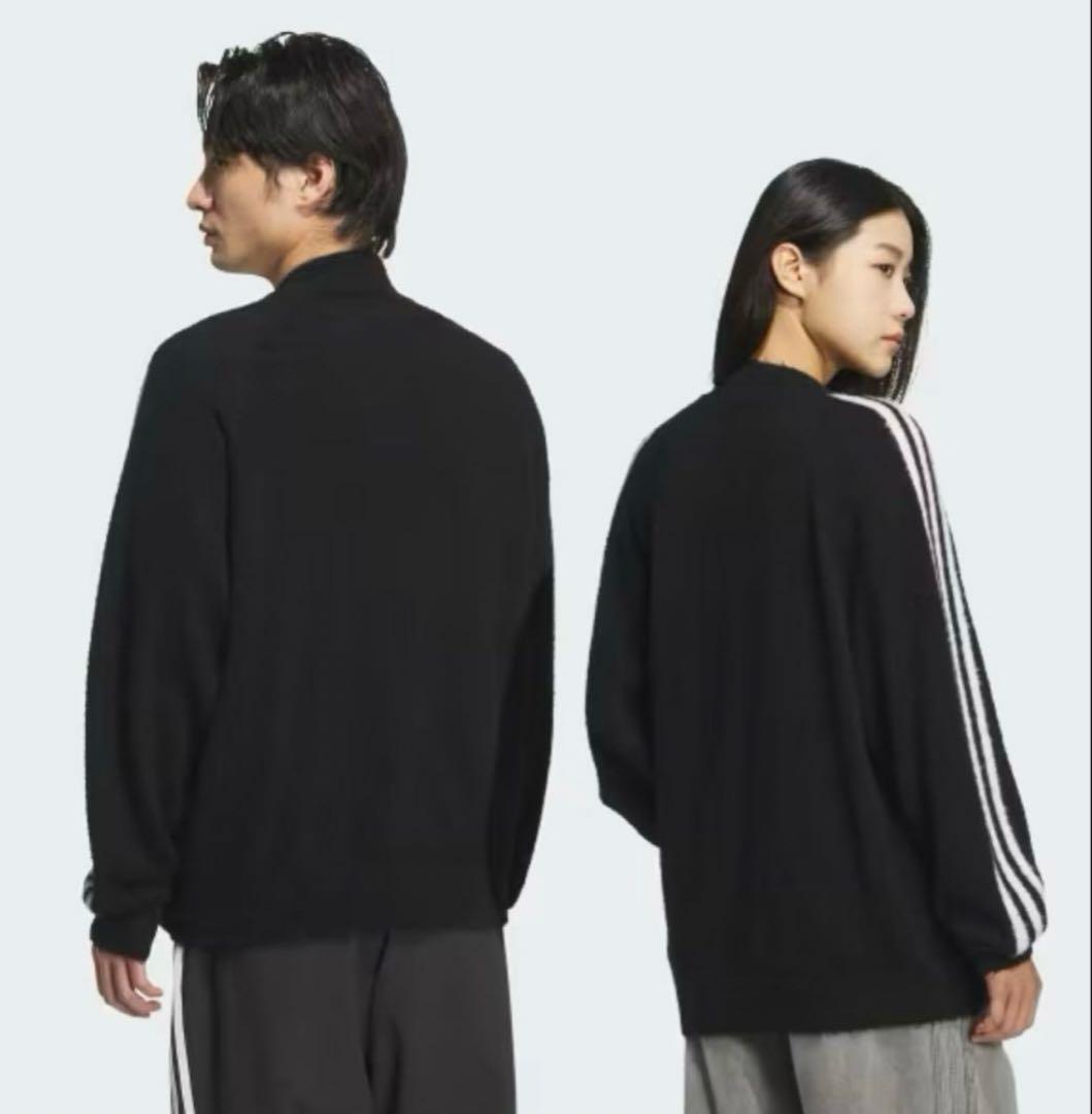 adidas XL SST トラックトップ ニット ブラック 新品未使用