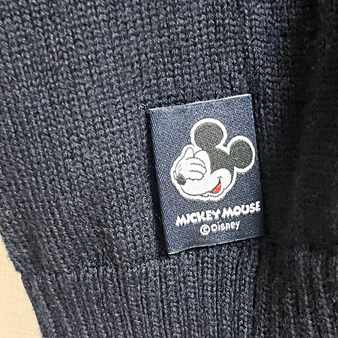 パーリーゲイツ ディズニー ニット 0 黒 ウール100% レディース