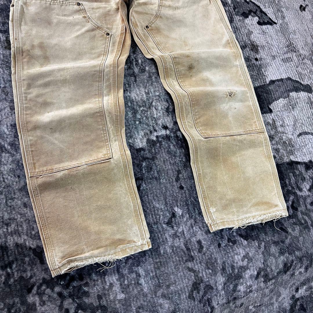 コメ欄セール！USA製 スペシャル 良フェード ダック地 ゆるだぼ 一点物