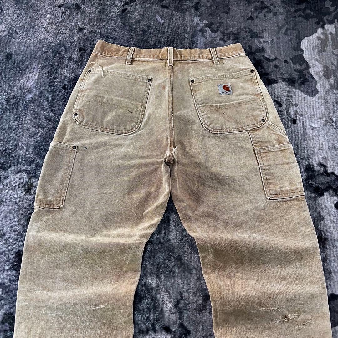 コメ欄セール！USA製 スペシャル 良フェード ダック地 ゆるだぼ 一点物