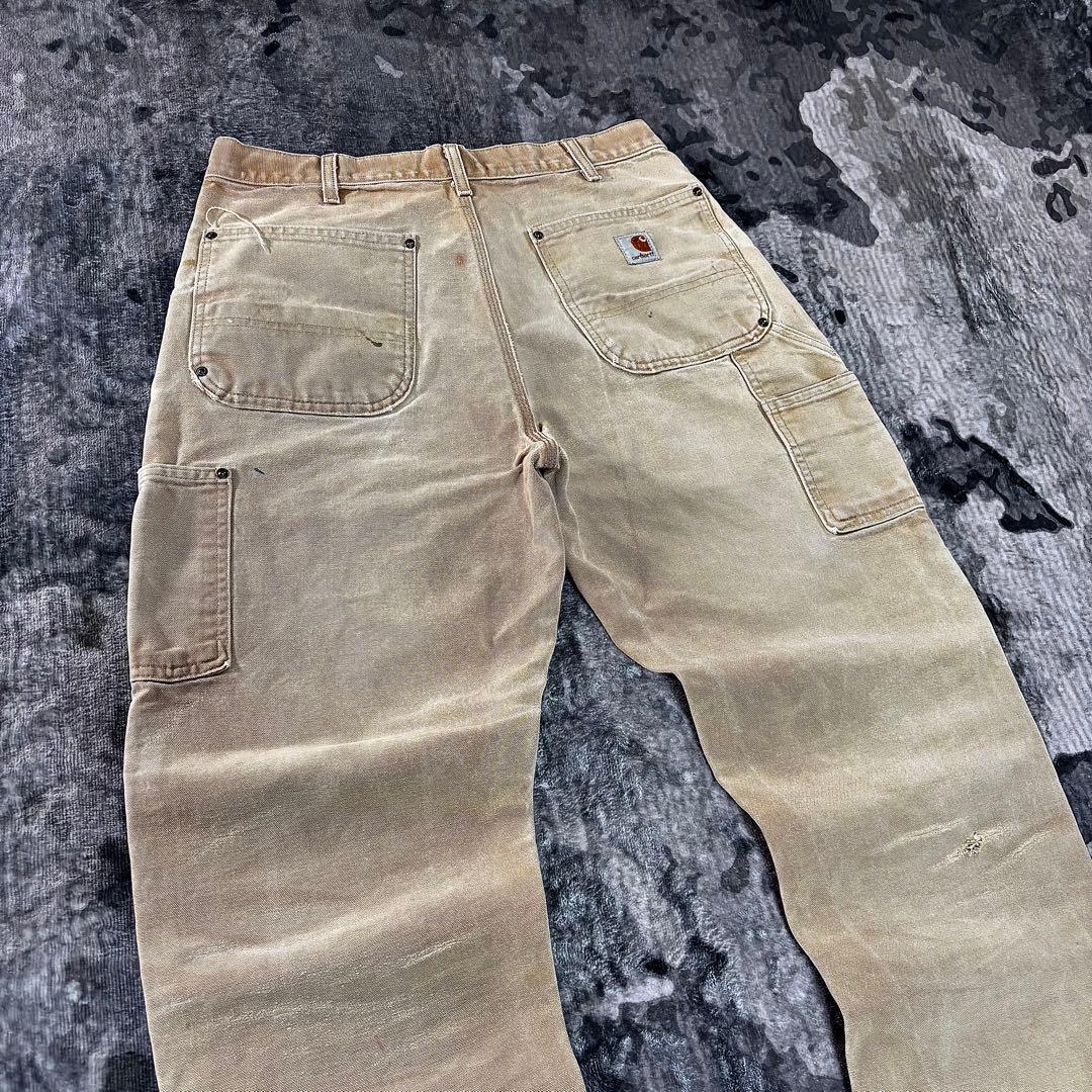 コメ欄セール！USA製 スペシャル 良フェード ダック地 ゆるだぼ 一点物