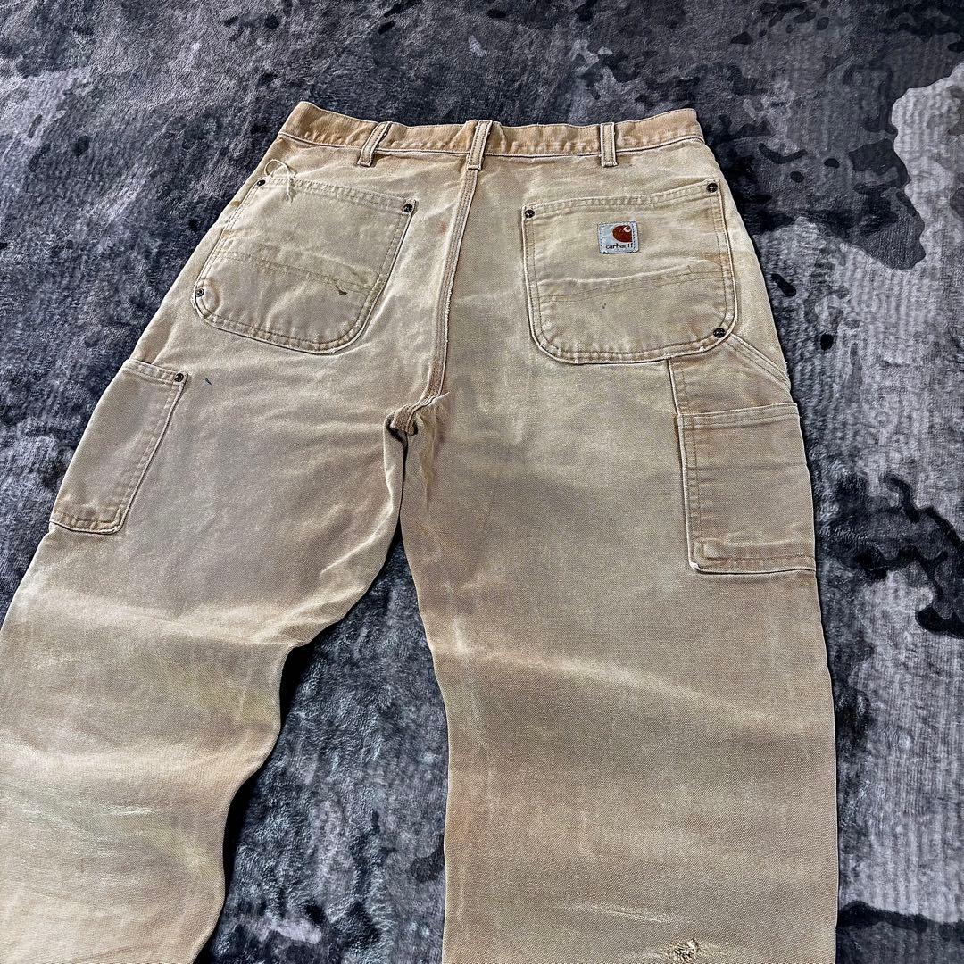 コメ欄セール！USA製 スペシャル 良フェード ダック地 ゆるだぼ 一点物