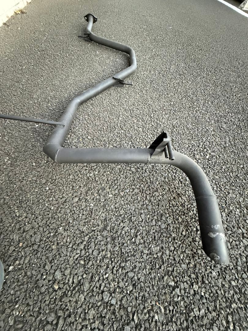 50プリウス リヤストレートマフラー