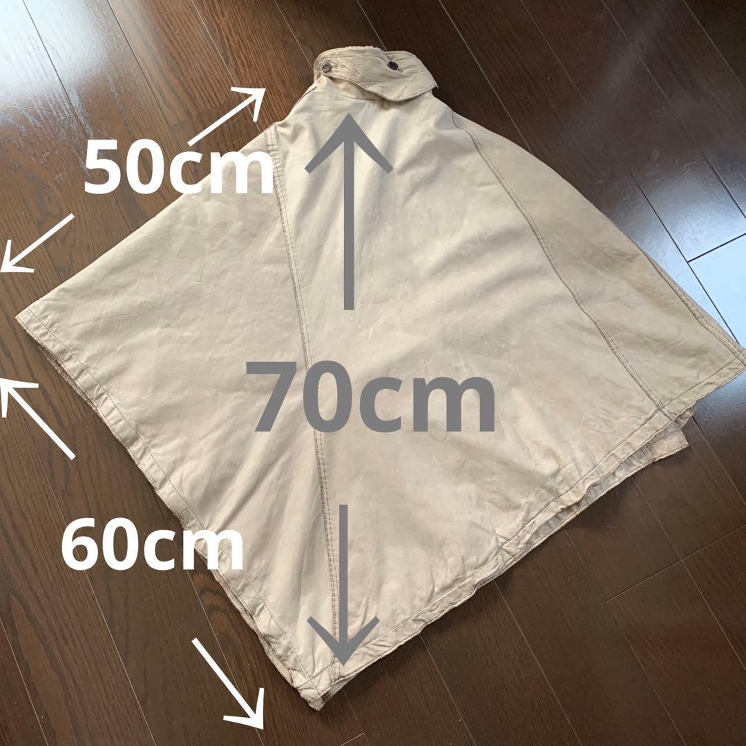 裕*様 sisii シシ　レザーポンチョ　グレージュ