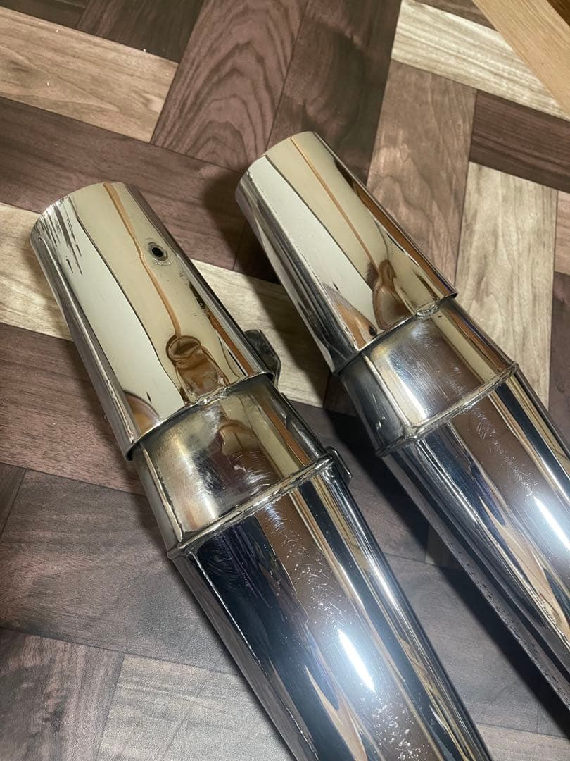 ハーレー　マフラー　サンダーヘッダー　ツーリング　ロードキング