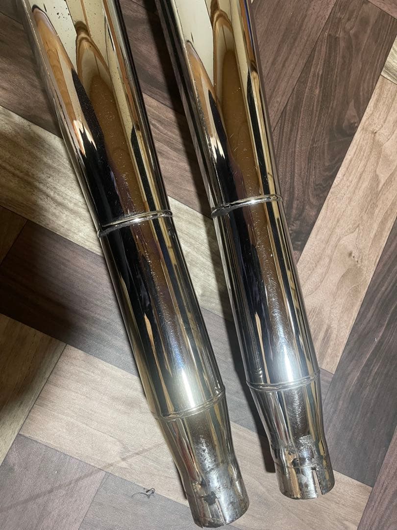 ハーレー　マフラー　サンダーヘッダー　ツーリング　ロードキング