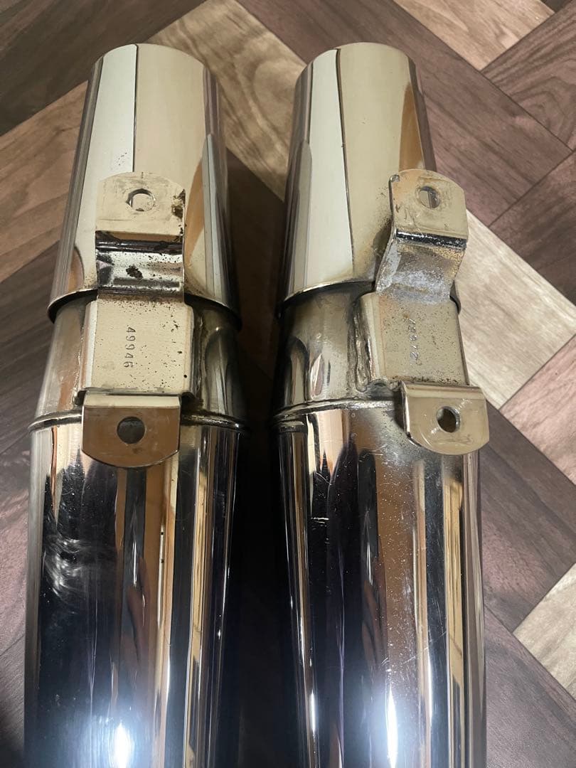 ハーレー　マフラー　サンダーヘッダー　ツーリング　ロードキング