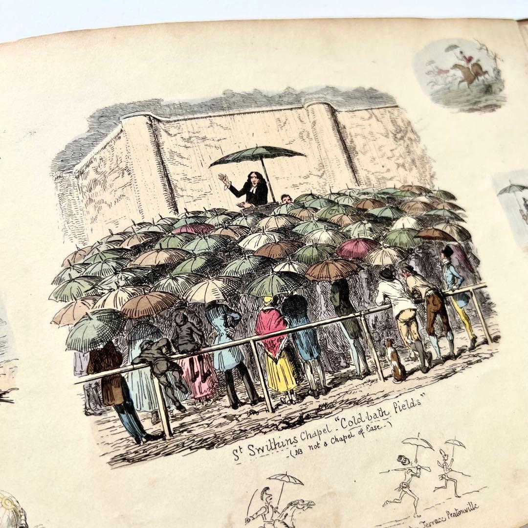 My Sketch Book⠀クルックシャンク⠀1830年代　希少　アンティーク