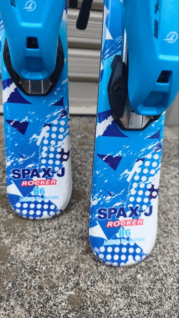 KAZAMA ROCKER スキー板 青白 子供　ジュニア　86cm