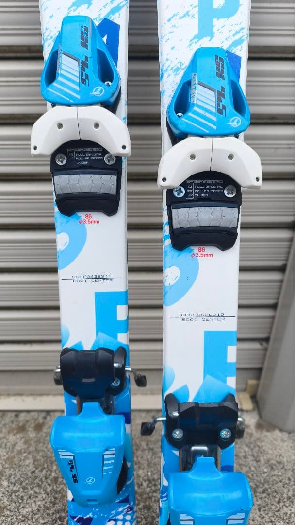 KAZAMA ROCKER スキー板 青白 子供　ジュニア　86cm