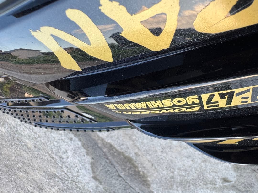 ZX-14R サイドフィン サイドカウル 左右SET ブラック