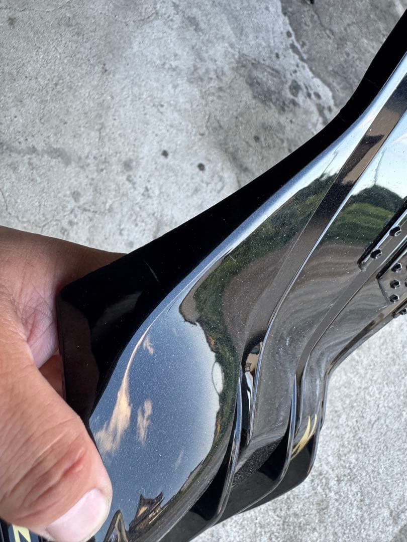 ZX-14R サイドフィン サイドカウル 左右SET ブラック