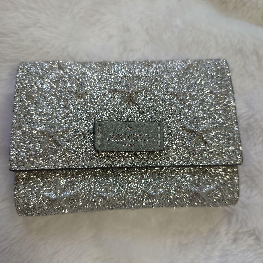 ジミーチュウ ホーウィック キーケース 星 HOWICK シルバー グリッター