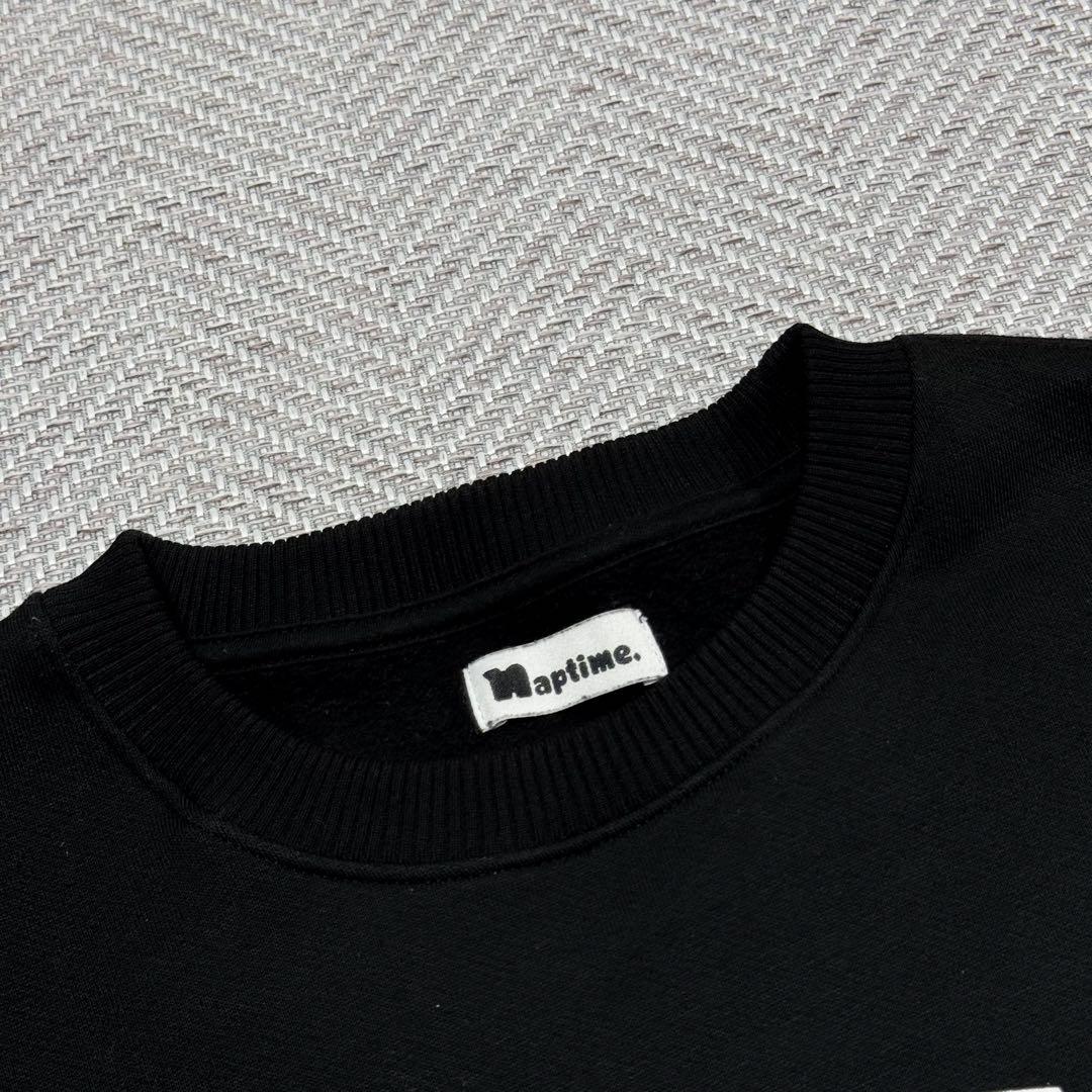 極美品 ナップタイム AAA 西島隆弘 クロップド ショート丈 ロゴ スウェット