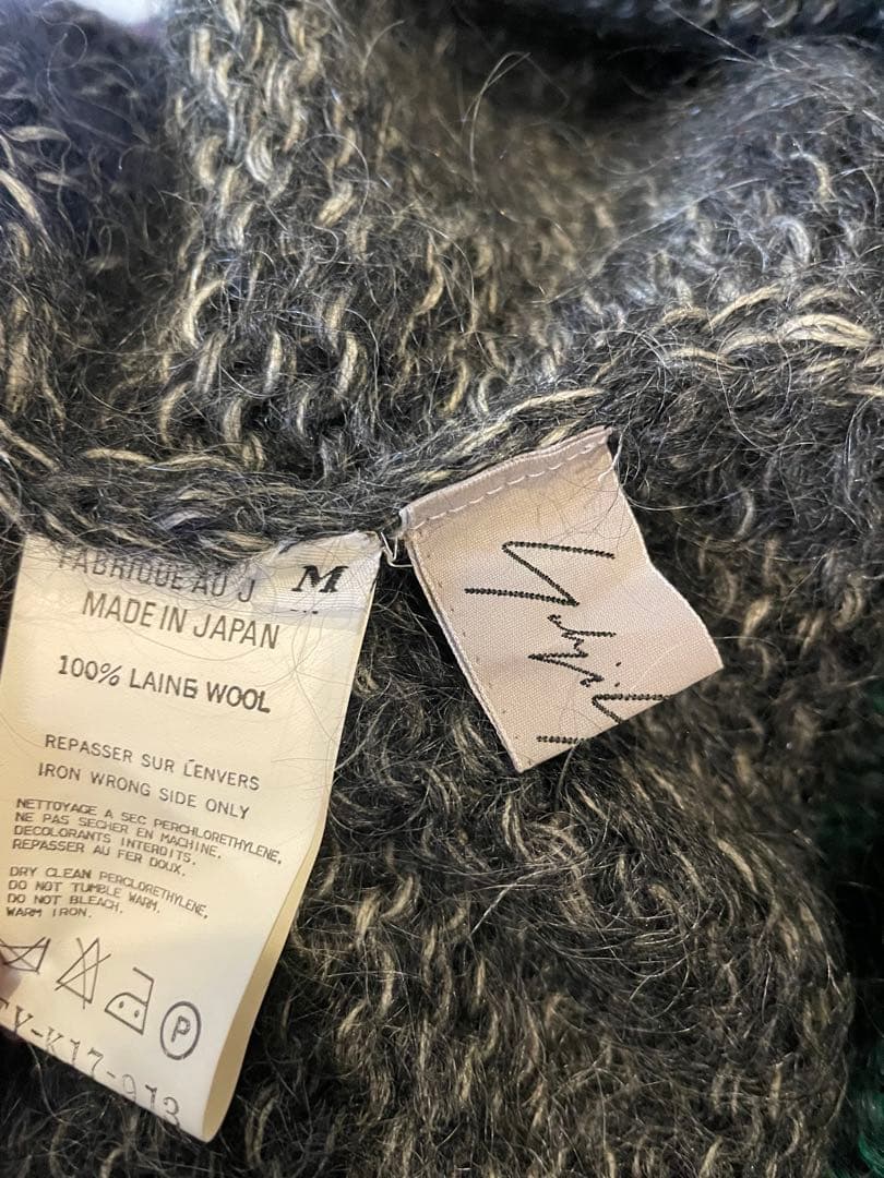 d*2様 Yohji Yamamoto オーバーサイズニットコート 1998AW